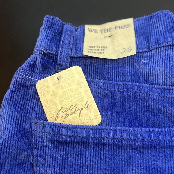 WE THE FREE RISK TAKER CORDUROY PANTS SZ 26 NWT - Picture 3 of 7